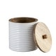 preview thumbnail 4 of 3, Mango Wood Canister Set of 2