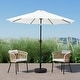 preview thumbnail 122 of 142, Holme 9-foot Steel Market Patio Umbrella with Tilt-and-Crank