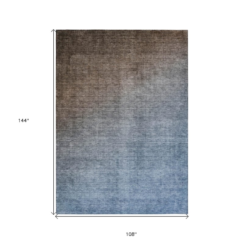 Allumi Ombre Weather Resistant Blended Style Round Outdoor Rug