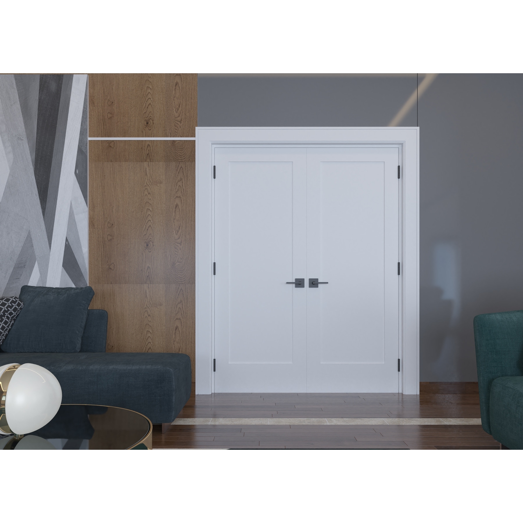 100 ％品質保証 Door Double Interior RESO Shaker Core Solid Panel Single その他