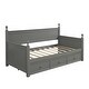 preview thumbnail 3 of 16, Twin Size Stable and Classic Bed Frame Daybed with Three Drawers, No Box Spring Needed,Underbed Storage