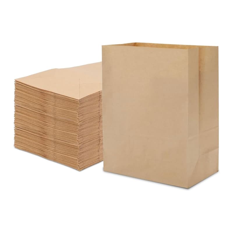 100pcs Paper Sandwich Bags Paper Lunch Bags Multicolor Spot