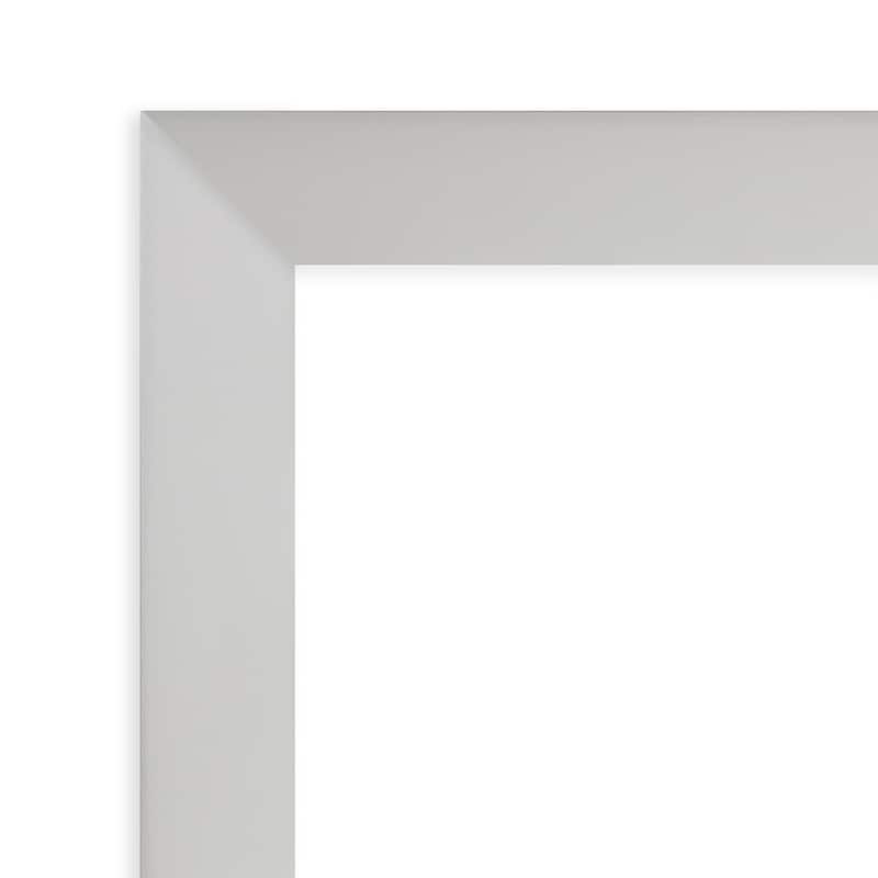 Low Luster Silver Wood Framed Natural Corkboard Bulletin Board
