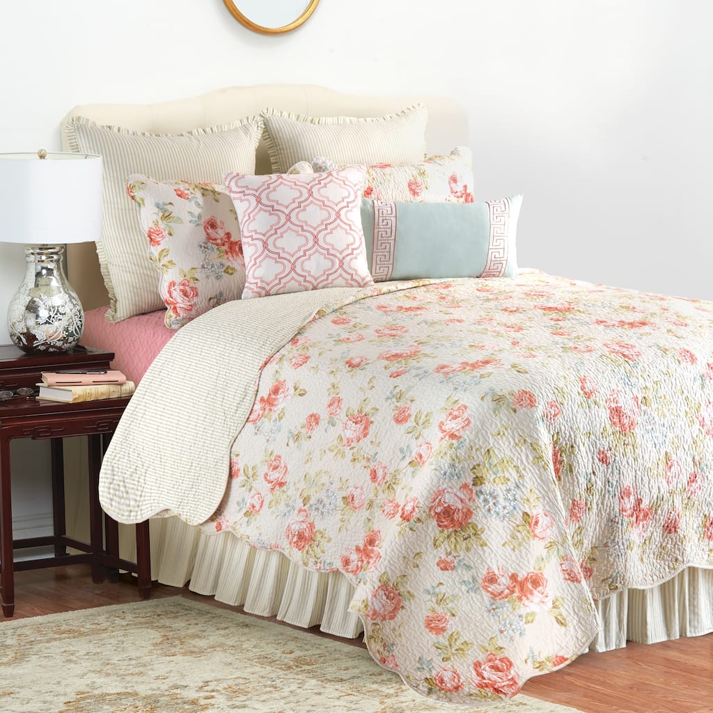 Whitney Floral Cotton Quilt
