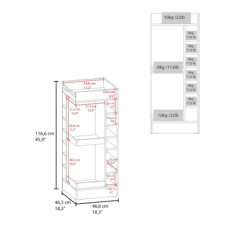 Modern Corner Bar Cabinet with Open Shelves and Wine Rack, Space-Saving Liquor Storage Solution