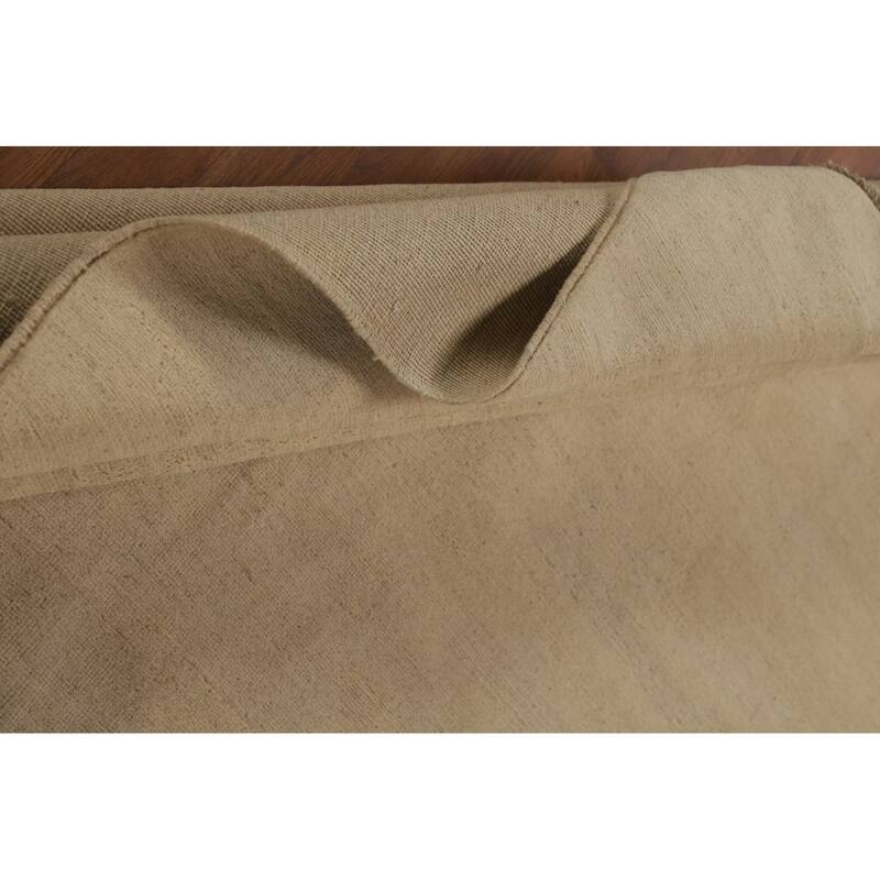 Modern Gabbeh Oriental Area Rug Handmade Solid Wool Carpet - 6'2"x 8'2"