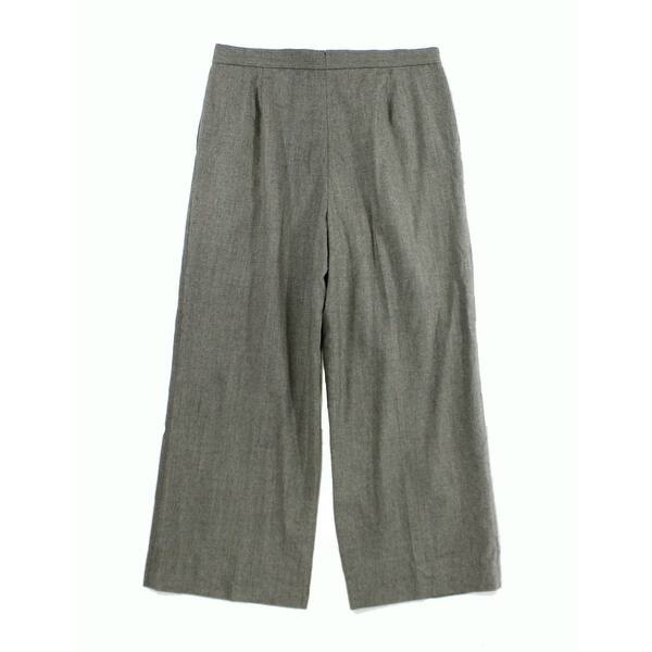 Polo Ralph Lauren New Gray Womens Size 4 Wide Leg Wool Dress Pants Overstock 18331741 Understated silhouettes and a mostly deep colour palette typify this farfetch collection of dresses. overstock com