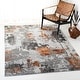preview thumbnail 4 of 45, SAFAVIEH Craft Ermina Modern Abstract Rug 10'6" x 14' - Grey/Orange - Rectangle