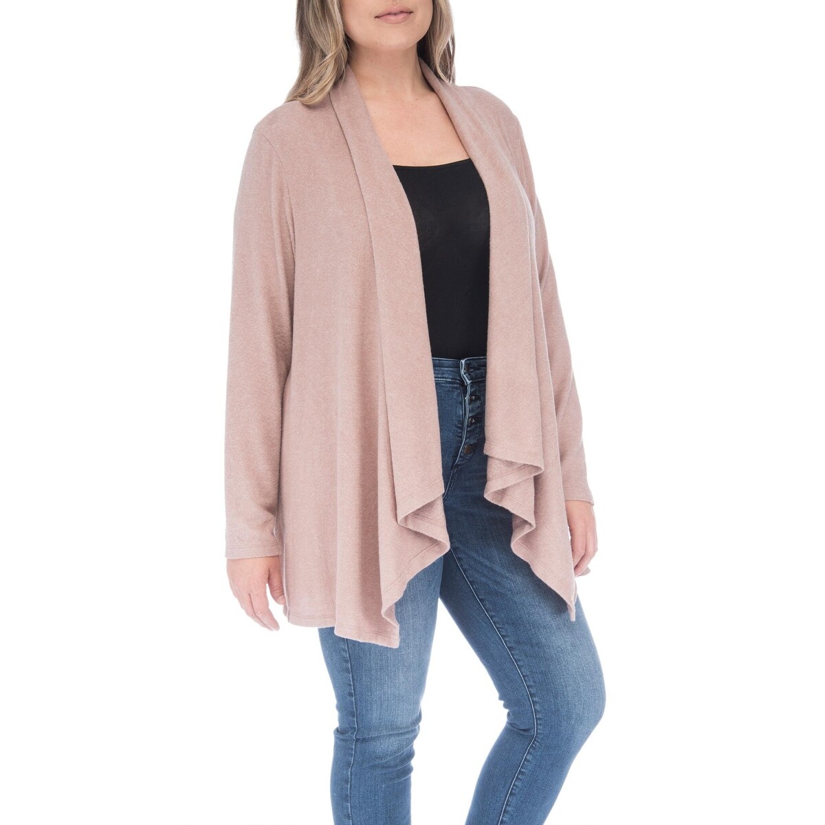bobeau amie waterfall cardigan