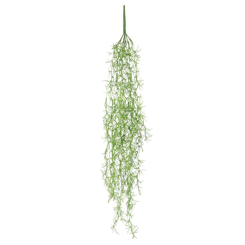 Set of 2 Artificial Spanish Moss Hanging Air Plant Greenery Foliage Bush 32in - 32" L x 8" W x 2" DP