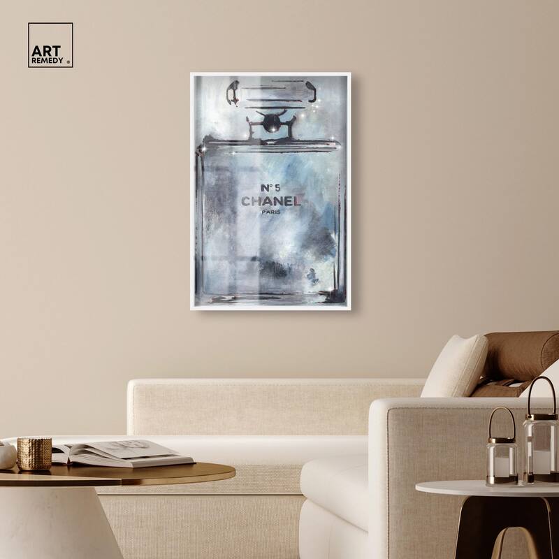 Doll Memories - Grey Perfume Shadowbox by Art Remedy
