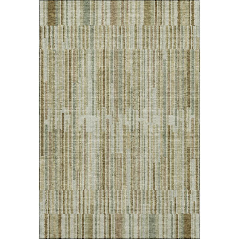 Premium Washable Super Soft Stripe Stack Mayfield Rug
