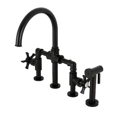 Kingston Brass Hamilton Bridge Kitchen Faucet
