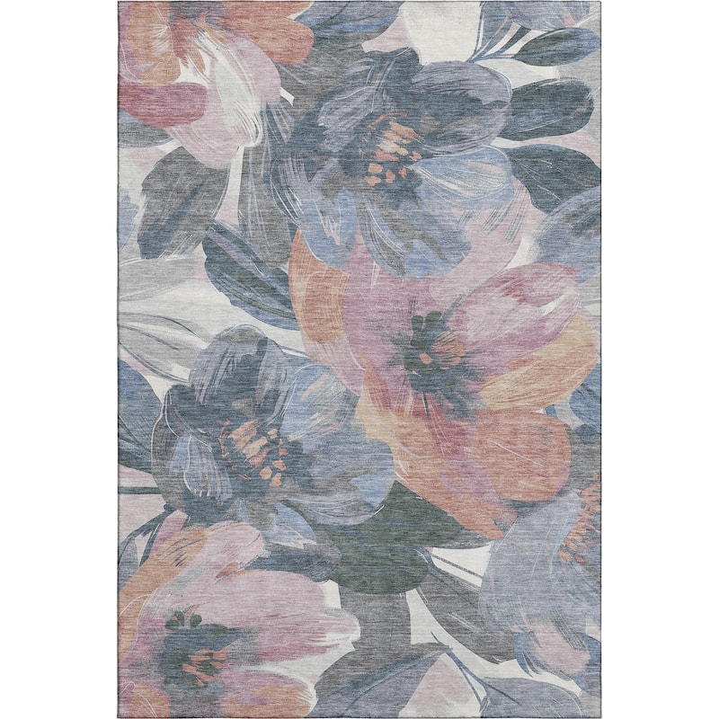 Premium Washable Super Soft Modern Floral Mayfield Rug