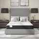 preview thumbnail 10 of 29, Kingsdown Prime Owington Collection 12 Inch Tight Top Innerspring or 13.5 Inch Euro Pillow Top Luxury Mattress with Set Option White/Grey - California King - Foundation Not Included - Firm