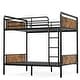 preview thumbnail 8 of 36, Heavy Duty Metal Bunk Bed,Industrial Detachable Bunkbeds with Safety Guard Rails ，Multiple Size