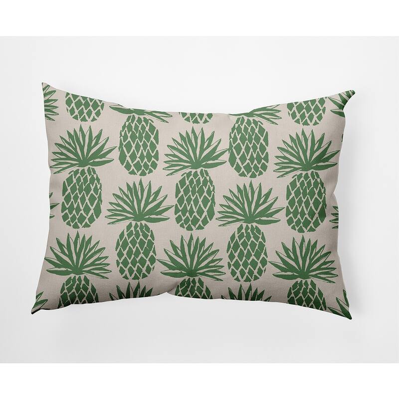 Pineapple Stripes Decorative Throw Pillow