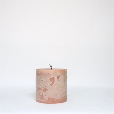 Pillar Super Candle 11.8"x11.8"H Brique- Outdoor Only- ST - Brique