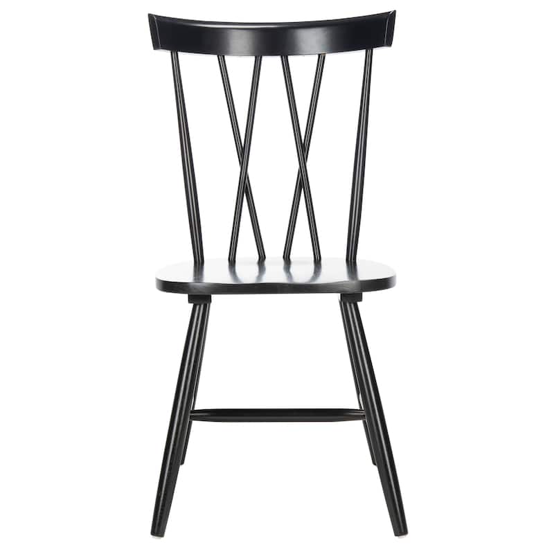SAFAVIEH Pairlee Spindleback Windsor Dining Room Chair (Set of 2) - 21" W x 20" L x 36" H - 21Wx20Dx36H