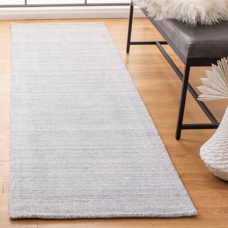 SAFAVIEH Handmade Mirage Ibtihaj Rug - 2'3" x 8' Runner - Grey
