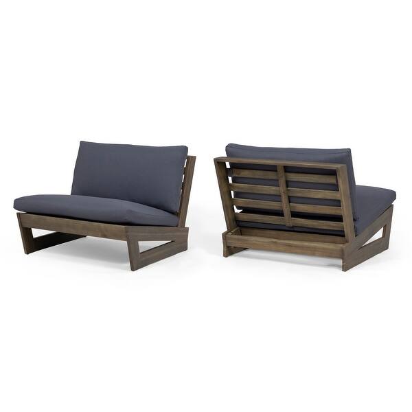 Sherwood Outdoor Club Chairs (Set of 2) by Christopher Knight Home