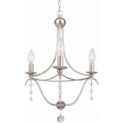 Crystorama Lighting Group Metro 3 Light Single Tier Chandelier