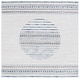 preview thumbnail 25 of 24, SAFAVIEH Alamo Centa Modern Rustic Rug 6'7" Square - Ivory/Navy - Square