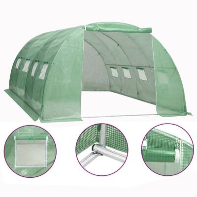 Greenhouse 172.2 ft2 13.1'x13.1'x6.6'