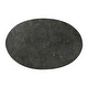 preview thumbnail 3 of 2, Uttermost Jessenia 12" Wide Marble Top Metal Pedestal Table - Bluestone
