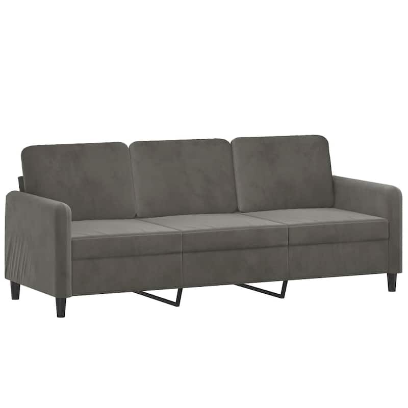 vidaXL Sofa Chair Living Room Accent Upholstered Chair with Armrest Velvet