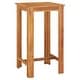 preview thumbnail 15 of 46, vidaXL 5 Piece Patio Bar Set Gray Solid Wood Acacia and Poly Rattan - 23.6" x 23.6" x 41.3"