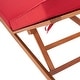 preview thumbnail 5 of 16, SAFAVIEH Solano Outdoor Solid Wood Chaise Lounge Chair - 24.8" W x 80.9" L x 37.4" H