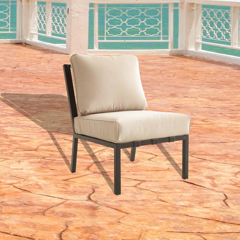 Patio Festival Outdoor X-Back Collection Armless Chair