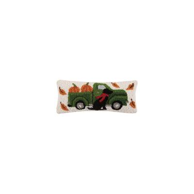 Fall Truck with Dog Hook Pillow