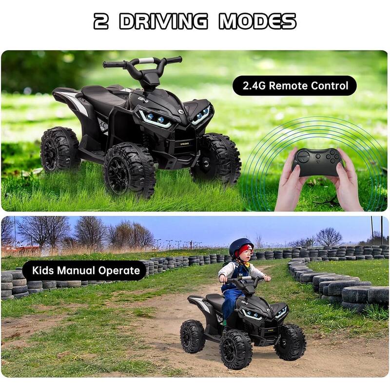 ATV Ride on Toy 12V 4 Power Wheels for Kids