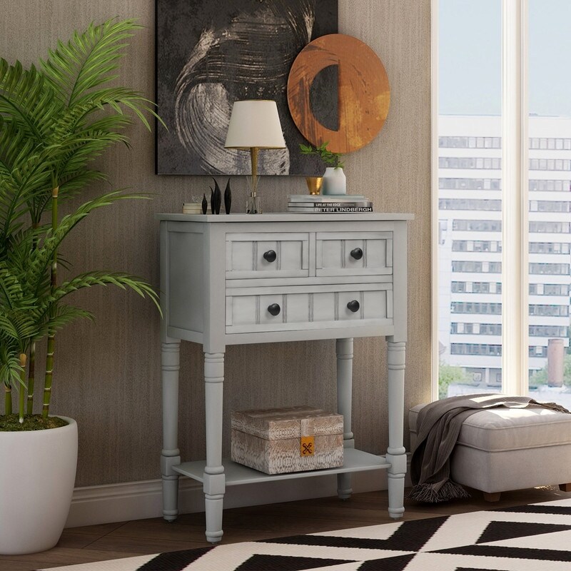 High console 2025 table with drawers