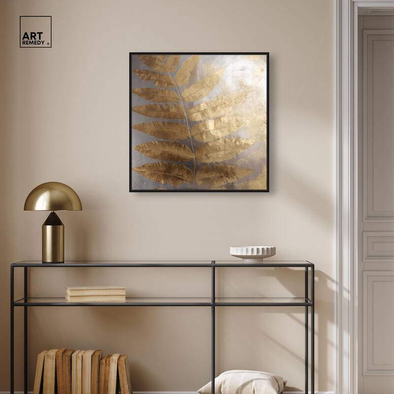 Golden Canopy (II) Canvas by Art Remedy