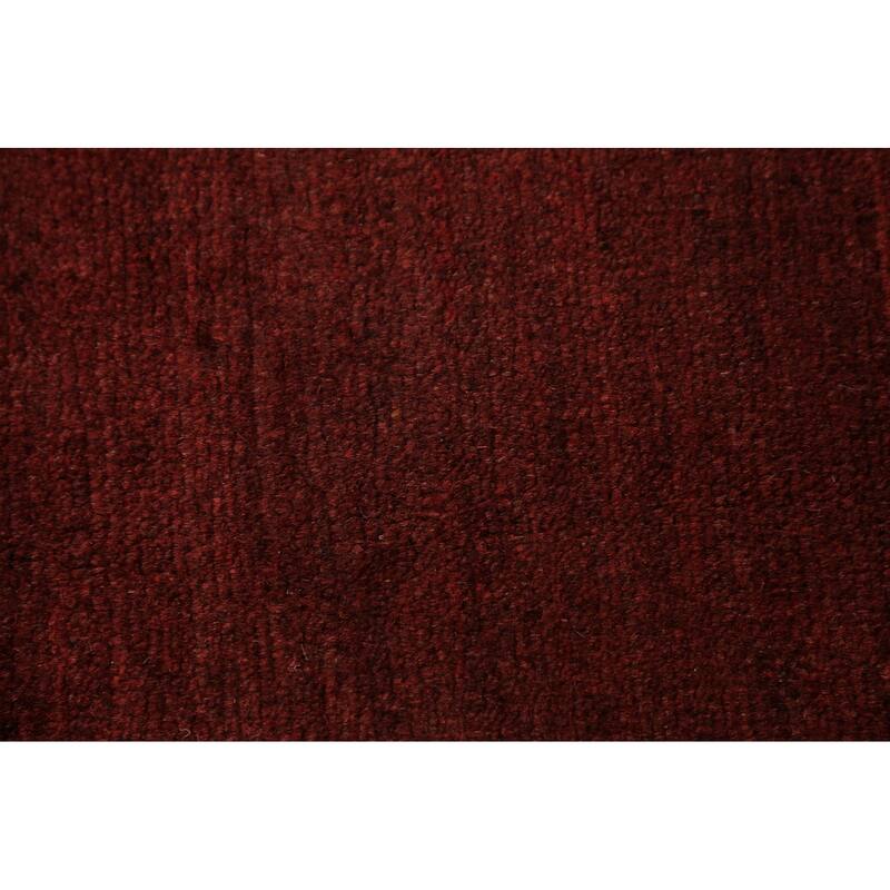 Gabbeh Oriental Runner Rug Handmade Wool Carpet - 2'4" x 9'4"