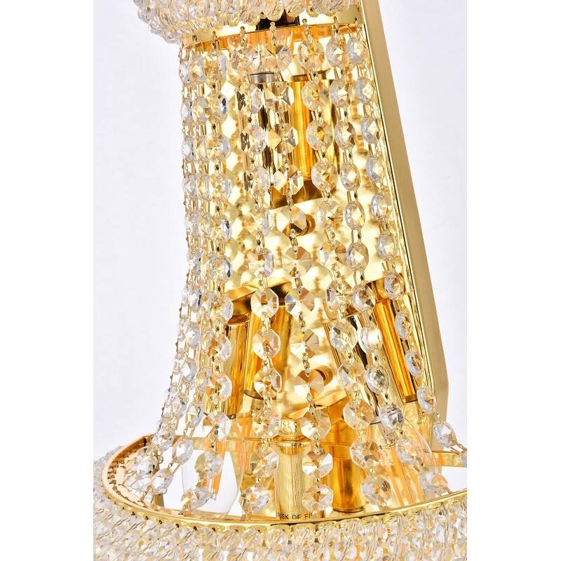 Fleur Illumination 4 light Gold Wall Sconce