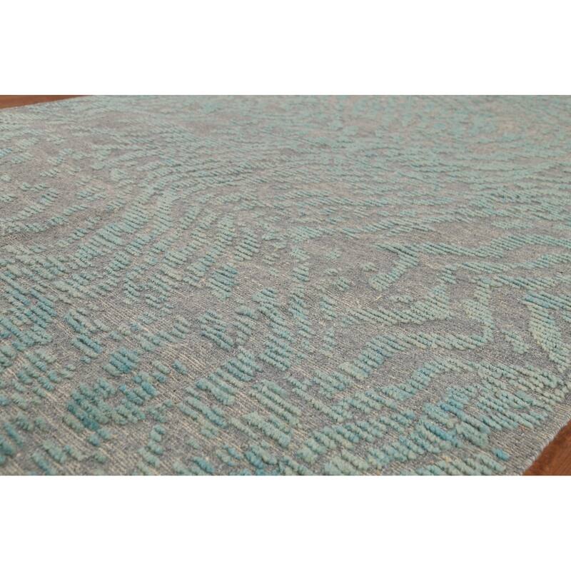 Moroccan Abstract Area Rug Handmade Wool Carpet - 6'0"x 9'1"