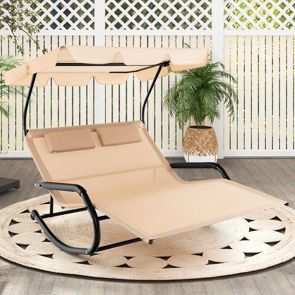 Two person outdoor 2025 rocking chair