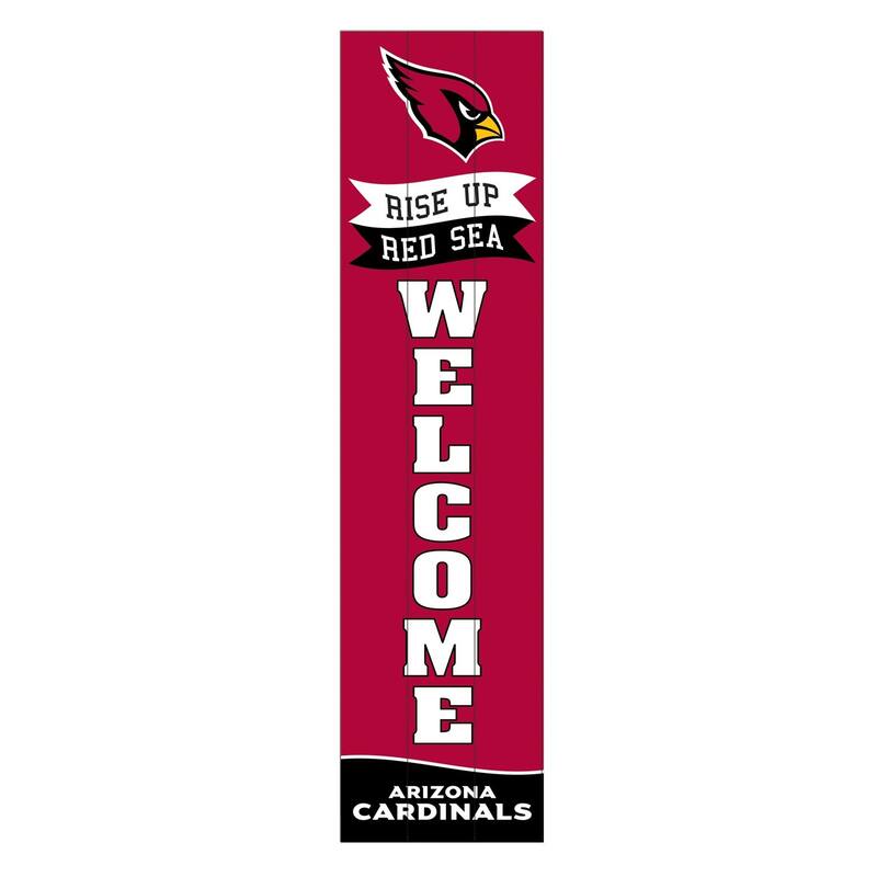 47" Porch Leaner Welcome Wall Sign, Arizona Cardinals