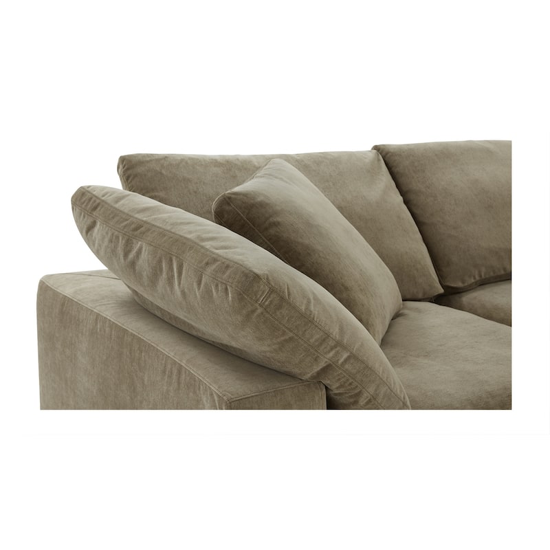 Aurelle Home Tami Reversible Lounge Sectional - 114" x 76"