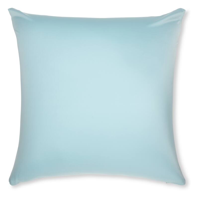 Throw Pillow Cozy Soft Microbead Sweat Baby Blue: 1 Pc - | 20 x 20 |