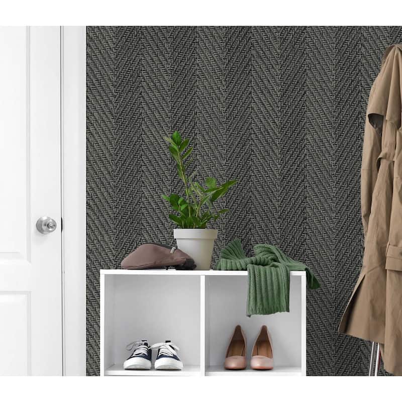 DuPont Tedlar Throw Knit High Performance Vinyl Unpasted Wallpaper