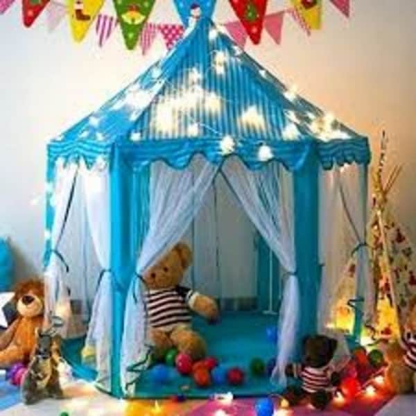 Princess Castle Play Tent Large Fairy Playhouse Gift for Kids