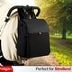 preview thumbnail 3 of 10, GillyGro Diaper Bag Backpack with In-built Booster, Roll-out Changing Pad, Organizer Insert