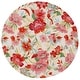 preview thumbnail 6 of 7, SAFAVIEH Handmade Easy Care Aaltsje French Country Floral Rug 6' Round - Ivory/Red - Round