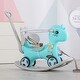 preview thumbnail 9 of 12, Unicorn-Themed Rocking Horse and Balance Bike Combo, Ideal Christmas Gift