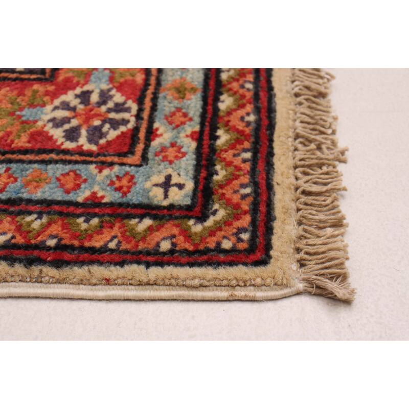 ECARPETGALLERY Hand-knotted Finest Ghazni Cream Wool Rug - 2'8 x 14'2